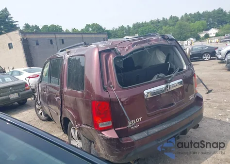 2012 Honda Pilot Touring from USA, damaged, VIN 5FNYF4H95CB037112